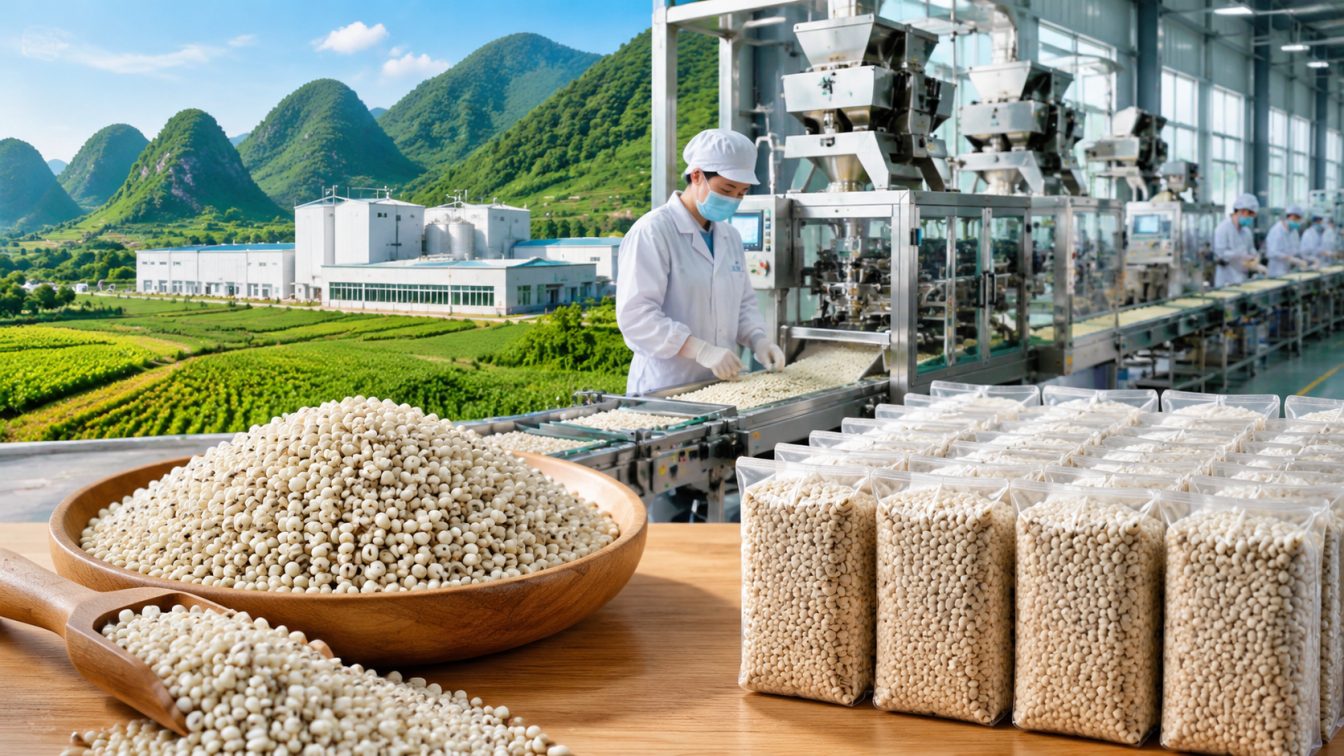 黑山县为薏仁米采购提供产地直供